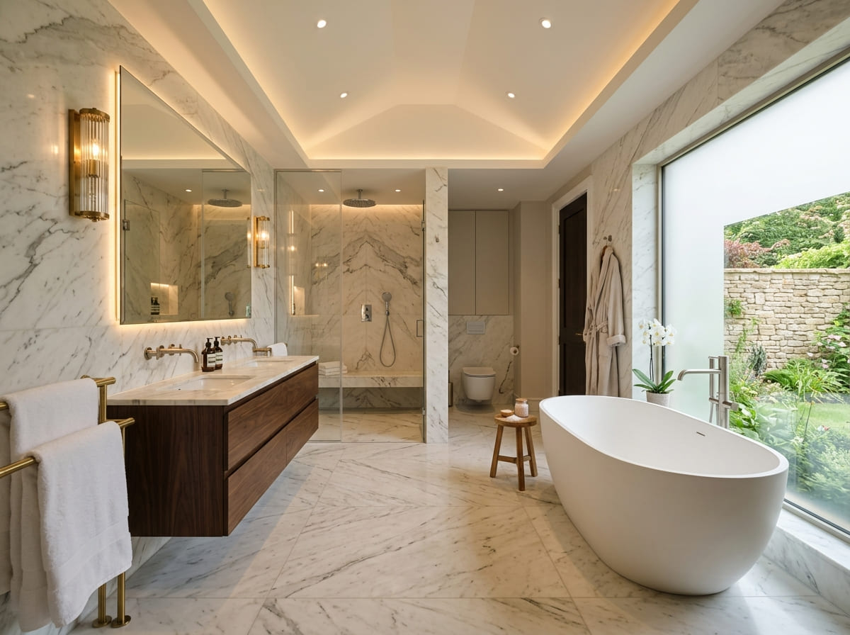 Custom Bathroom Renovation in Milton