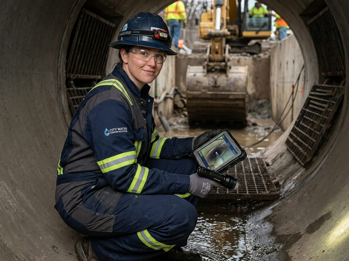Sewer Line Inspection & Replacement in Milton